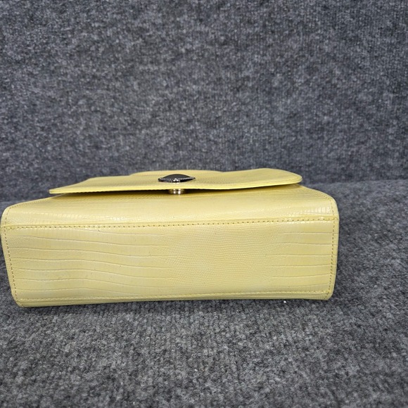 Betsey Johnson XOMandy‎ Top handle Bag Purse Y2k Style Butter Yellow - Picture 11 of 13